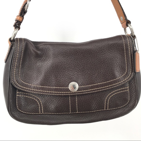 Coach Bags Coach Dark Brown Leather Shoulder Bag F2336 Poshmark